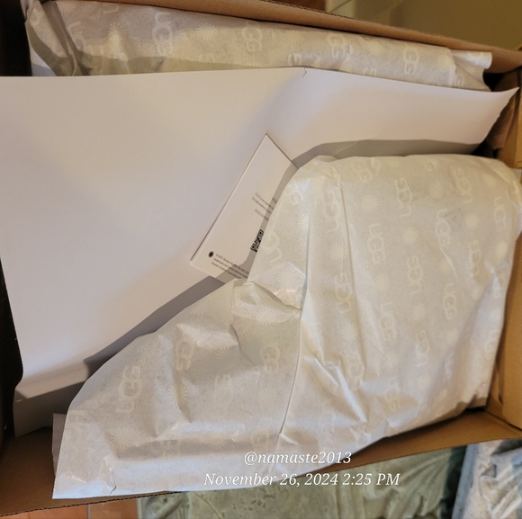 Ugg Classic Mini Mirror Ball Sequin Fur SN 1151291 Designer Winter Size 7 #137 - Picture 5 of 16